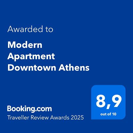 Modern Apartment Downtown アテネ エクステリア 写真