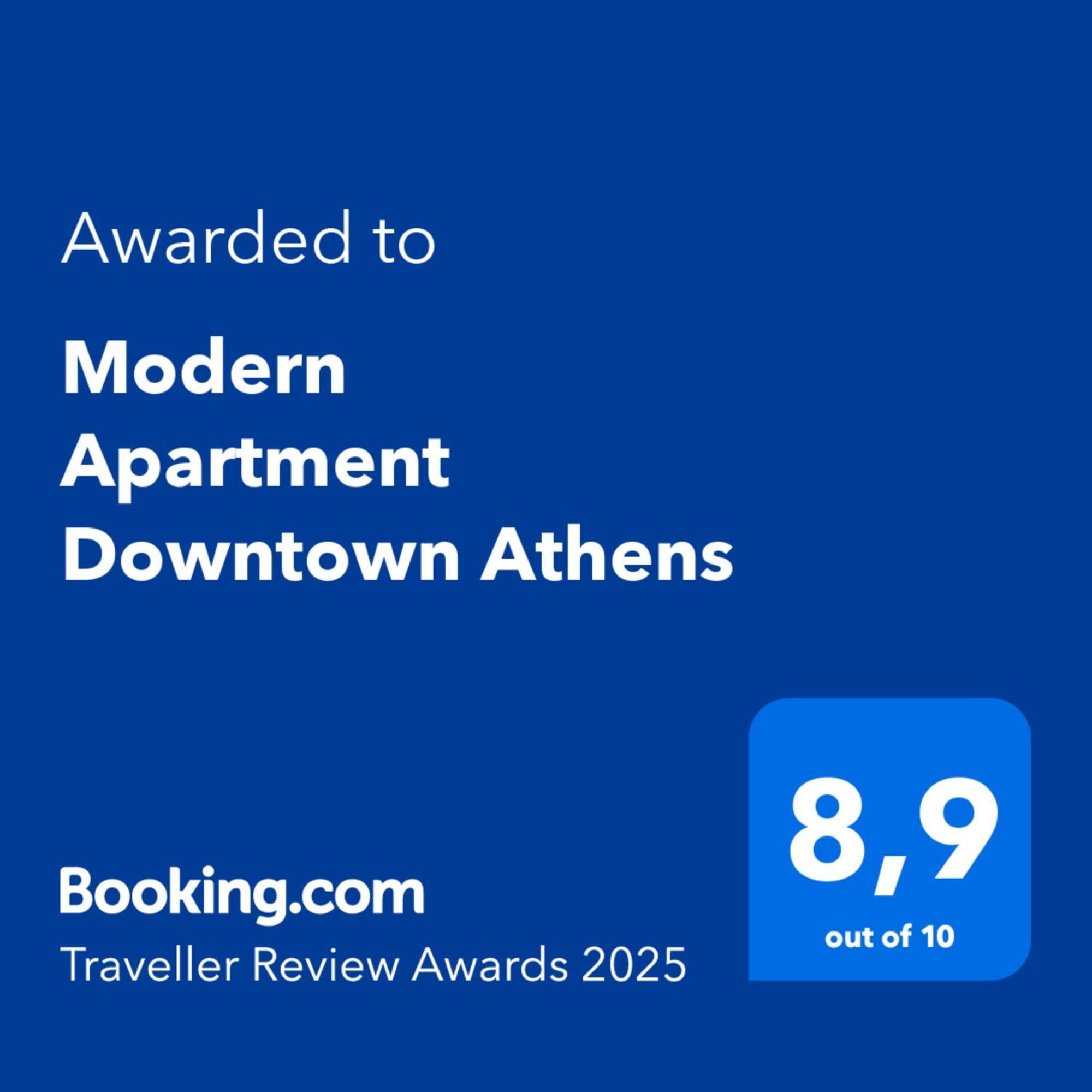 Modern Apartment Downtown アテネ エクステリア 写真